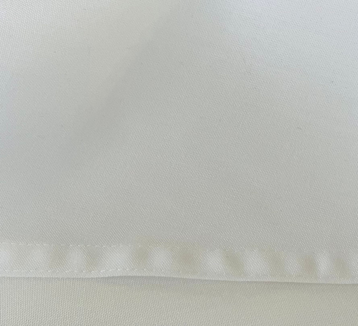 Classic White Tablecloth