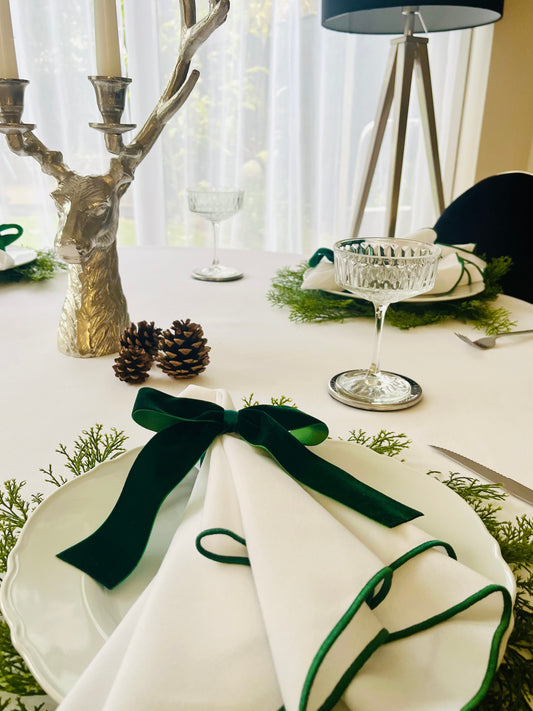 Winter Stag Tablescape Box – Complete Festive Seasonal Table Decor